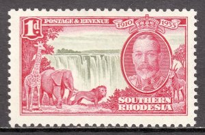 Southern Rhodesia - Scott #33 - MH - Pencil on reverse - SCV $4.25