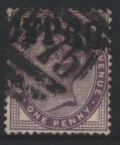 Great Britain Sc#89 Used with Bogus Cyprus Overprint