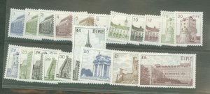 Ireland #537-556  Single (Complete Set)