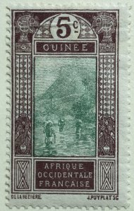 AlexStamps FRENCH GUINEA #67 FVF Used