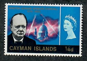 Cayman Islands #176 Mint Hinged single