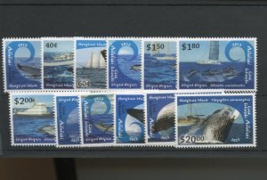 AITUTAKI 2013  MARINE LIFE SCOTT #600/611  SET MINT NEVER HINGED