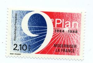 France-Scott's # 1945 9th Five Year Plan - MNH