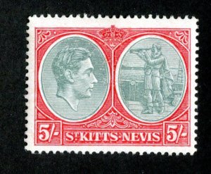 1950 St Kitts Sc#88b MLH* ( 1395 BCX2 )