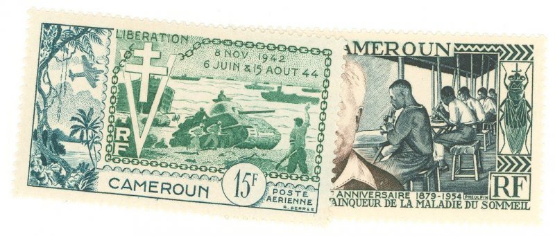 Cameroun #C32-C33  Single (Complete Set)