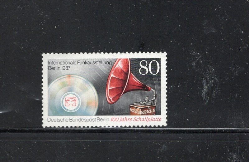 GERMANY #9N542 1987 INT'L RADIO EXIBITION MINT VF NH O.G a