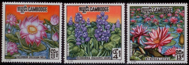 Cambodia 1970 SC# 231-3 MNH-OG E90