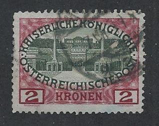 AUSTRIA SC# 125a F-VF U 1916