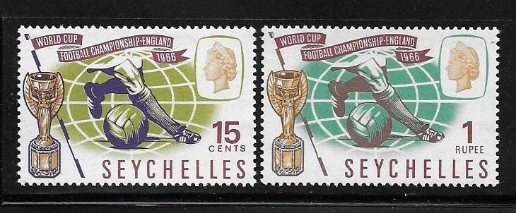 Seychelles 1966 World Cup Soccer Issue Omnibus MNH A11
