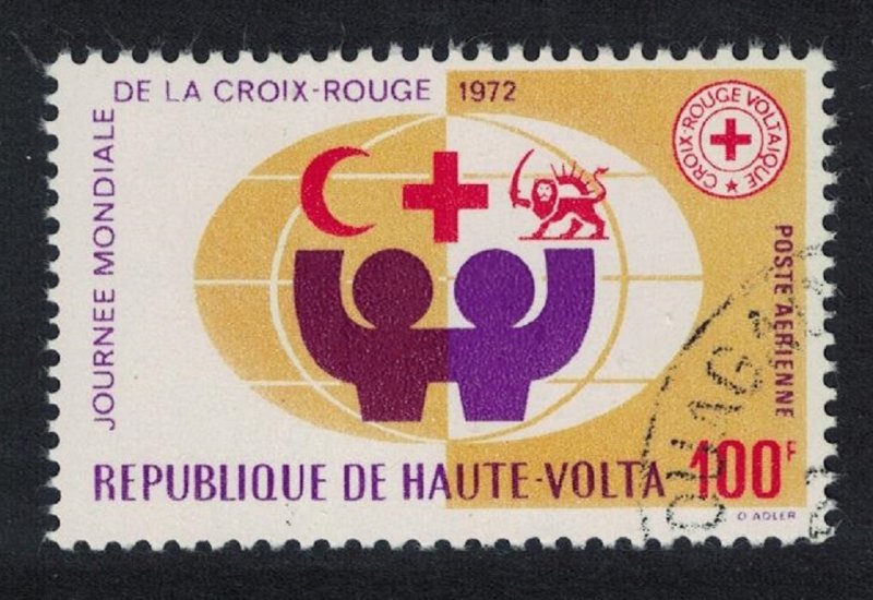 Upper Volta World Red Cross Day 100f 1972 Canc SG#369