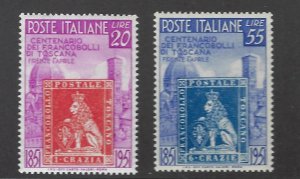 Italy SC#568-569 MNH F-VF SCV$40.00.....Great Opportunity!!