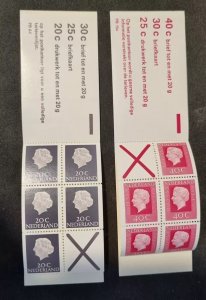 Nederland Big Collection Of Booklet STAMPS 1971-1972+3+6 .. 10 Booklet's...