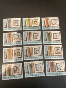 Nicaragua sc C801-C812 MH