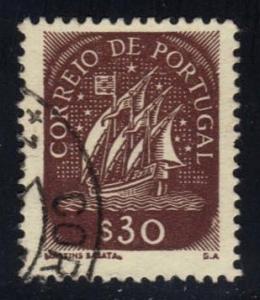 Portugal #619 Sailing Ship, used (0.20)