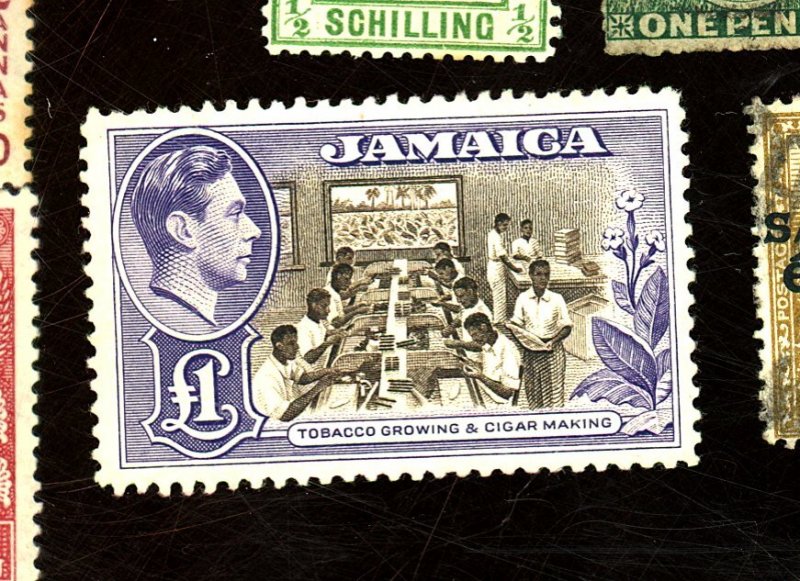 JAMAICA 141 MINT FVF NG Cat $45