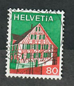 Switzerland #568 used single