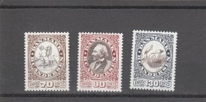 Denmark  Scott#  573-575  MNH  (1975 Hans Christian Andersen)