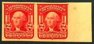 U.S. #320b MINT PAIR OG NH