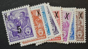 DDR Sc # 216-23, VF MNH