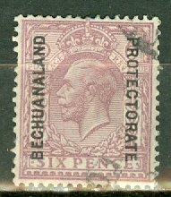 EL: Bechuanaland 103 used CV $120