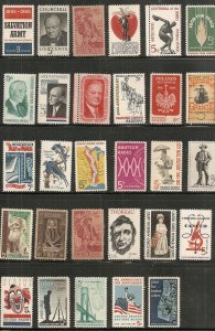 USA  MNH Lot of 3-6 cent singles