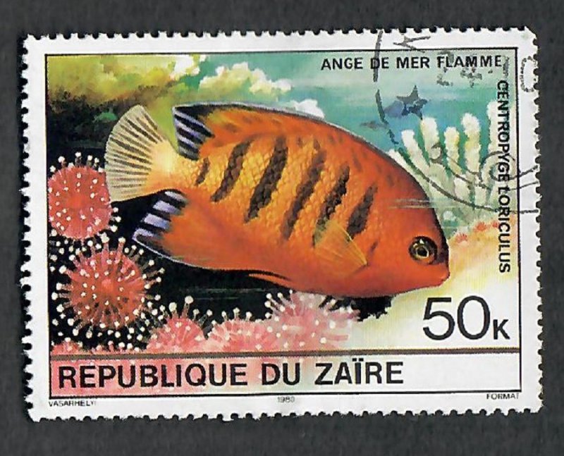 Zaire #978 Fish used single