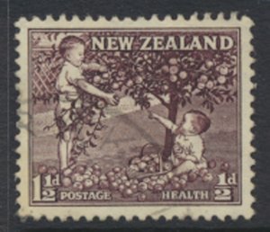 New Zealand SG 755  SC# B49   Used  Health    Fruit 1956 see details and Scans