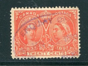 Canada  #59 Used    VF - Lakeshore Philatelics