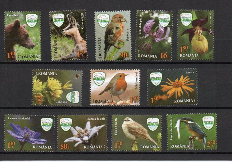 Romania 5836-5847 MNH