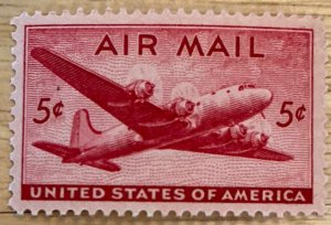 US SCOTT C32 5C DC4-SKYMASTER 1946