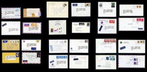 Lot of 240 Lions Club covers Worldwide to Lions International, Oakbrook, IL