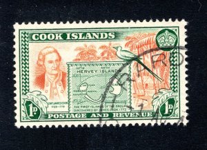 Cook Islands, Scott 132, VF, Used, CV $3.00   ..... 1500084