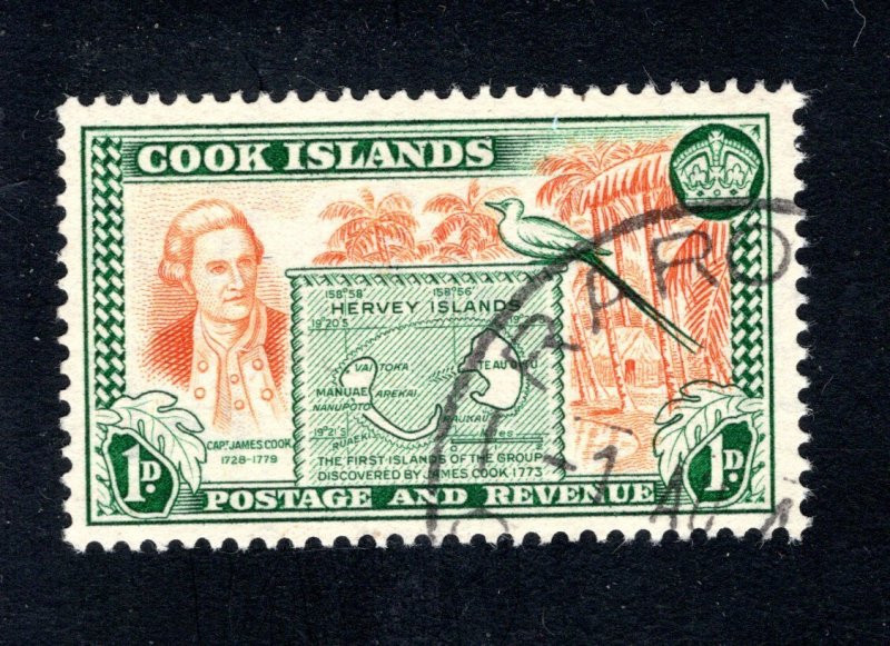 Cook Islands, Scott 132, VF, Used, CV $3.00   ..... 1500084