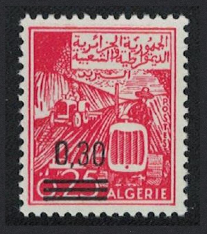 Algeria No 428 surch overprint 030 over 025 SG#504