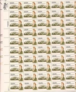 US Stamp 1981 20c White House Architect James Hoban 50 Stamp Sheet Scott #1936