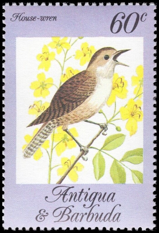 Antigua & Barbuda 1984 Sc 773-777 Birds Towhee Warbler Kinglet Flicker CV $9.15