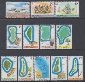 Tuvalu 58-70 MNH VF