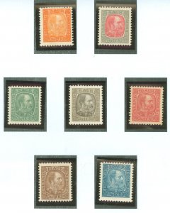 Iceland #34-44B  Single (Complete Set)