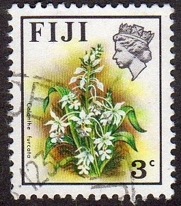 Fiji 307 - Used - 3c Calanthe sp.Flower (1972)