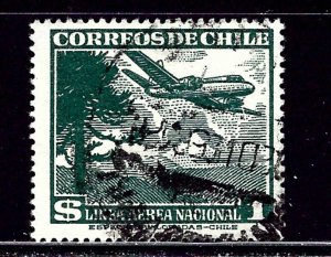 Chile C138 Used 1950 issue