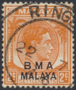 Straits Settlements  OPT BMA Malaya  SC# 257   Used  see details & scans