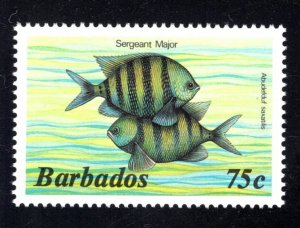 Barbados #654  VF, MNH, Post Office Fresh, CV $3.25 .... 0480401