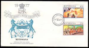 Botswana 180 - 181 Westminster Collectors Society FDC