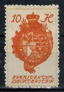 Liechtenstein - Scott 33 MH