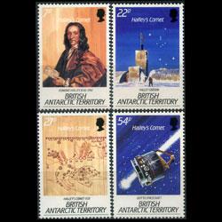 BR.ANTARCTIC TERR. 1986 - Scott# 129-32 Comet Set of 4 NH