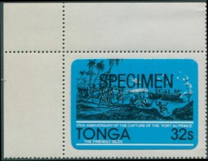 Tonga 1981 SG799 32s Capture of Port au Prince specimen MNH