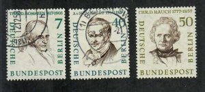 German Occupation; Scott 9N148, 9N155, 9N156; 1958-9;  Precanceled & Unused; NH