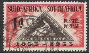 South Africa #193 Stamps on Stamps Used