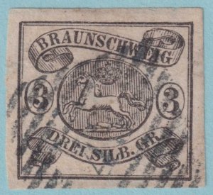 GERMAN STATES - BRUNSWICK 10 USED - NO FAULTS VERY FINE! - QZI