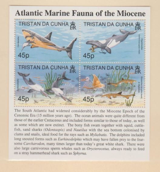 Tristan Da Cunha Scott #619 Stamps - Mint NH Souvenir Sheet